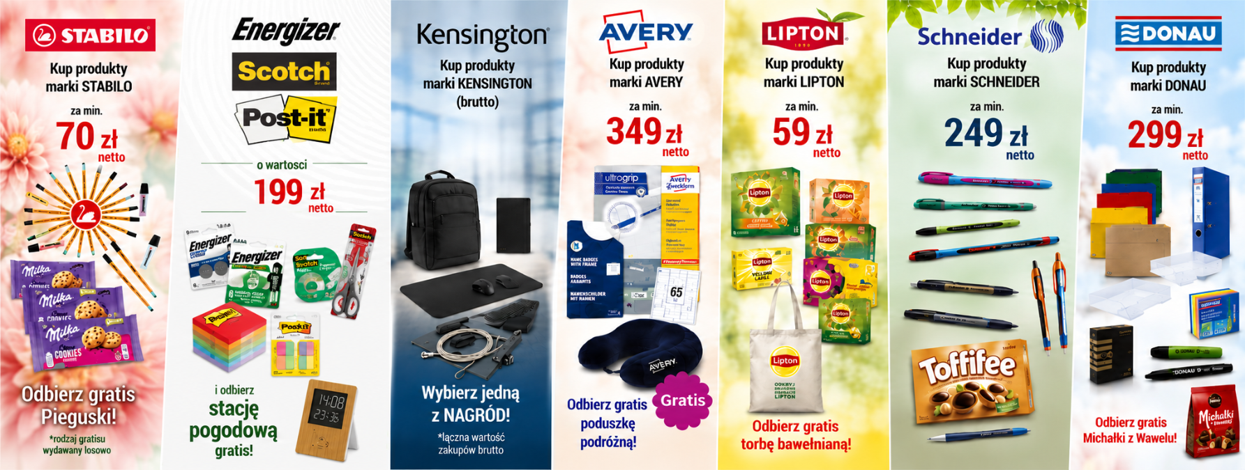 Aktualne promocje Vector Katowice - gratisy do produktów wybranych marek