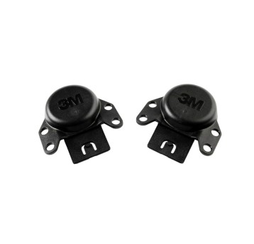 Adapter osłona 3M P3E kol. czarny do mocowania osłony twarzy na hełmie H-700 i G3000 2 szt.