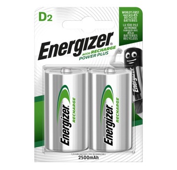 Akumulator Ni-MH HR20 (D) ENERGIZER Power Plus 2500mAh 1,2V blister zawiera 2 szt. [EN-138757]