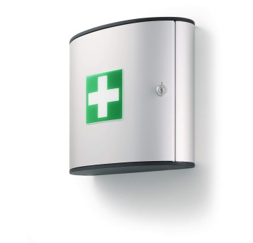 Apteczka dla firm DIN13164 30,2cm x 28cm x 11,8cm DURABLE aluminiowa bez wyposażenia [197023]