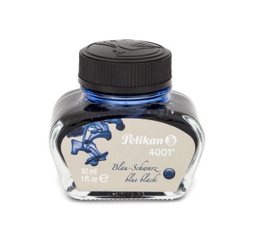 Atrament do piór wiecznych PELIKAN 4001 Blue Black kol. niebiesko-czarny 30ml [301028]