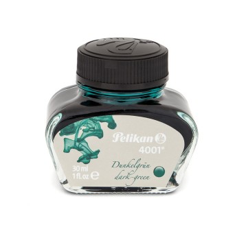 Atrament do piór wiecznych PELIKAN 4001 Dark Green kol. ciemnozielony 30ml [400142562]