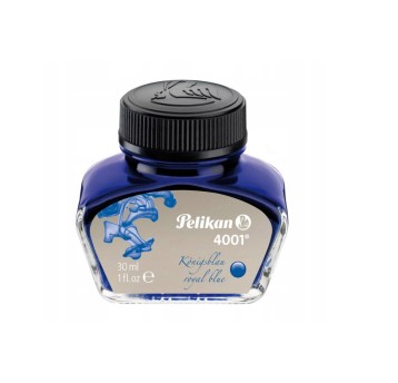 Atrament do piór wiecznych PELIKAN 4001 Royal Blue kol. niebieski 30ml [301010]