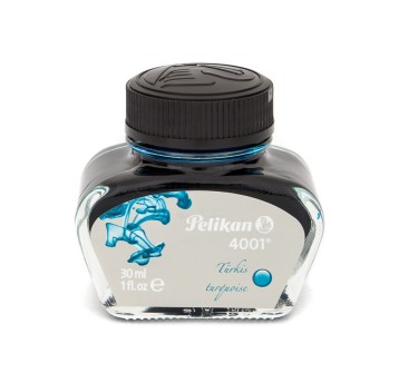 Atrament do piór wiecznych PELIKAN 4001 Turquoise kol. turkusowy 30ml [100436001]
