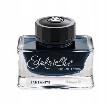 Atrament do piór wiecznych PELIKAN EDELSTEIN Tanzanite kol. niebiesko-czarny 50ml [100436211]