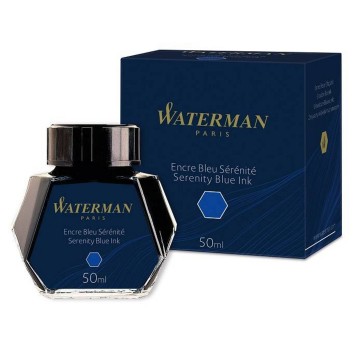 Atrament do piór wiecznych WATERMAN kol. niebieski 50ml [S0110720]