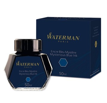 Atrament do piór wiecznych WATERMAN kol. niebiesko-czarny 50ml [S0110790]