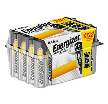Bateria alkaliczna LR03 (AAA) ENERGIZER Alkaline Power 1,5V pudełko zawiera 24 szt. [EN-414677]