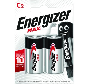 Bateria alkaliczna LR14 (C) ENERGIZER Max 1,5V blister zawiera 2 szt. [EN-426809]