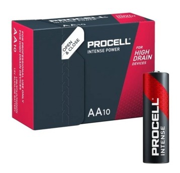 Bateria alkaliczna LR6 (AA) DURACELL Procell Intense 1,5V pudełko zawiera 10 szt.