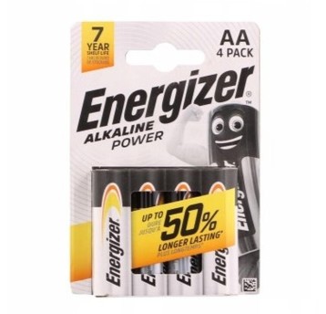 Bateria alkaliczna LR6 (AA) ENERGIZER Alkaline Power 1,5V blister zawiera 4 szt.