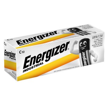 Bateria alkaliczna R14 (C) ENERGIZER Industrial 1,5V pudełko zawiera 12 szt. [EN-361070]