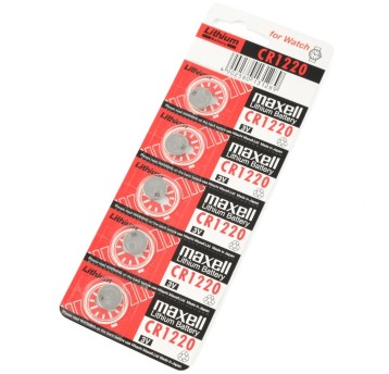 Bateria litowa CR1220 MAXELL 3V blister zawiera 5 szt.