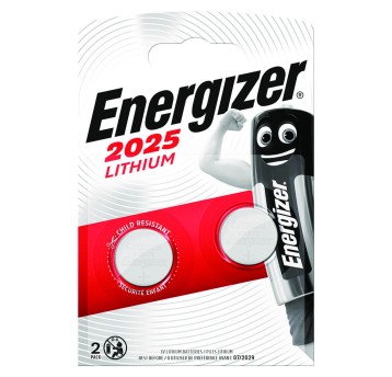 Bateria litowa CR2025 ENERGIZER Lithium 3V blister zawiera 2 szt. [EN-248333]