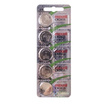 Bateria litowa CR2025 MAXELL 3V blister zawiera 5 szt. [MX-131265]