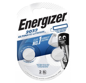 Bateria litowa CR2032 ENERGIZER Ultimate Lithium 3V blister zawiera 2 szt. [EN-452686]