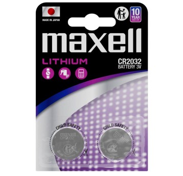 Bateria litowa CR2032 MAXELL 3V blister zawiera 2 szt.