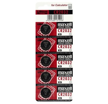 Bateria litowa CR2032 MAXELL 3V blister zawiera 5 szt.