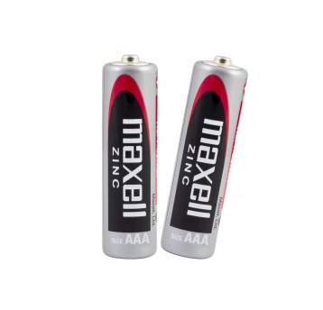Bateria Zn-C R03 (AAA) MAXELL Zinc 1,5V opak. folia zawiera 2 szt.