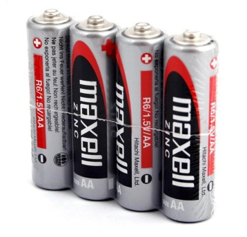 Bateria Zn-C R6 (AA) MAXELL Zinc 1,5V opak. folia zawiera 4 szt. [774406]