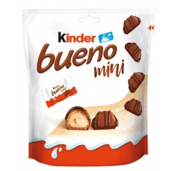 Baton KINDER BUENO MINI mleczno-orzechowy w czekoladzie torebka 108g