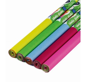 Bibuła gładka FIORELLO mix kolorów 12 arkuszy [170-1989]