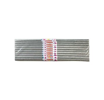 Bibuła marszczona HAPPY COLOR kol. srebrny 1 arkusz [HA3640 5020-81]