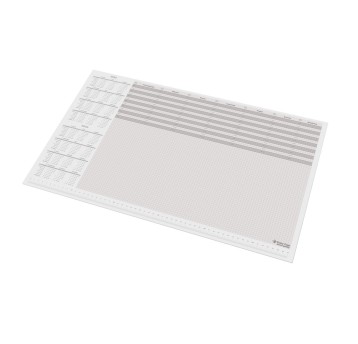 Biuwar na biurko papierowy planer 590 x 395mm PANTA PLAST 30 kartek bez listwy [0318-0030-99]