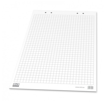 Blok do flipchartów kratka 58 x 83cm ECOBOARDS kol. biały 10 kartek [B01/10]