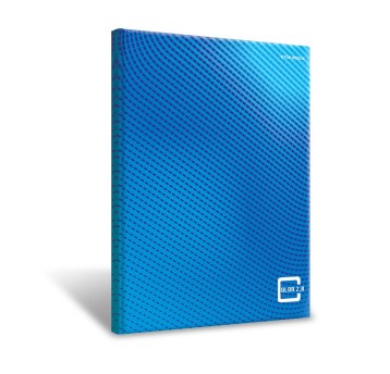 Brulion A4 kratka 192 kartki INTERDRUK okładka twarda [BRA4192SZF]