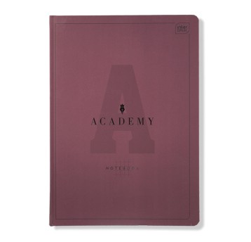 Brulion A4 kratka 96 kartek INTERDRUK ACADEMY okładka twarda