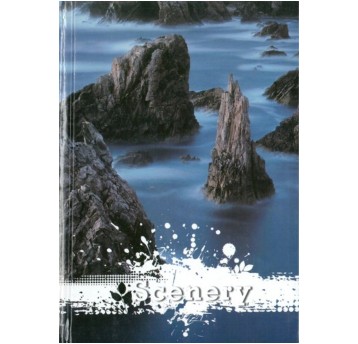 Brulion A4 kratka 96 kartek OK.OFFICE okładka twarda szyty