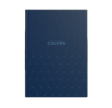 Brulion A4 kratka 96 kartek TOP-2000 COLORS okładka twarda kol. niebieski [400169205]