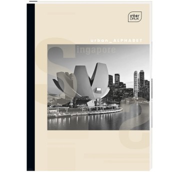 Brulion A5 kratka 192 kartki INTERDRUK okładka twarda [BRA5192#]