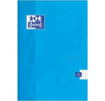 Brulion A5 kratka 60 kartek OXFORD TOUCH PASTEL okładka twarda kol. niebieski [400151779]