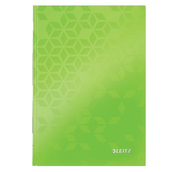 Brulion A5 kratka 80 kartek LEITZ WOW okładka twarda kol. zielony [46281054]