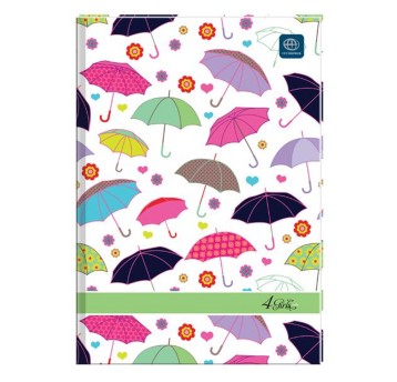 Brulion A6 kratka 96 kartek OK.OFFICE okładka twarda