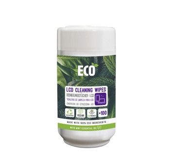 Chusteczki / ściereczki do czyszczenia ekranów nasączane SOYECO ECO w tubie 100 szt. [ITS-998125]