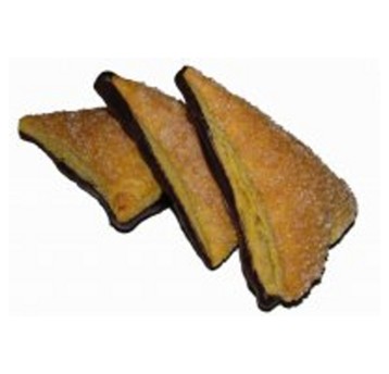 Ciastka francuskie MAX Jeżowce adwokatowy, czekoladowy nadzienie adwokatowe, polewa czekoladowa 1,2kg