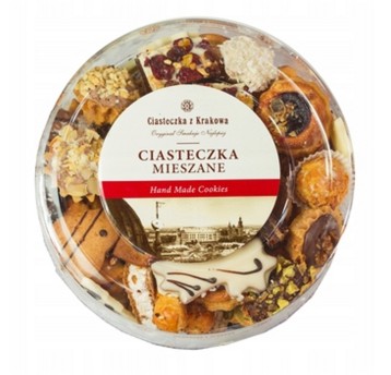 Ciastka kruche CIASTECZKA Z KRAKOWA Mix koktajlowy 800g