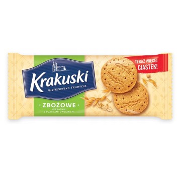 Ciastka kruche KRAKUSKI zbożowe 201g