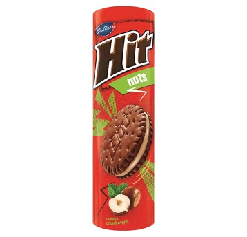 Ciastka markizy BAHLSEN HIT orzechowe 220g