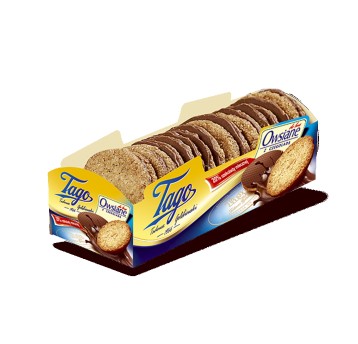 Ciastka zbożowe TAGO De Lux owsiane polane czekoladą 210g