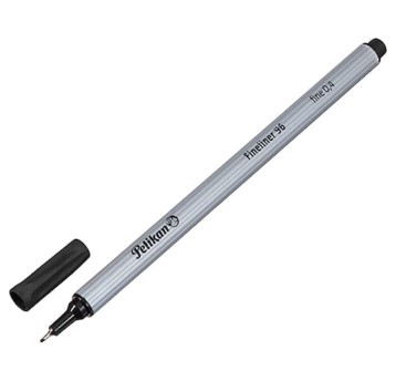 Cienkopis PELIKAN FINELINER 96 kol. czarny 0,4mm [943241]