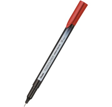 Cienkopis PENTEL S40 kol. czerwony 0,4mm [S40-B]