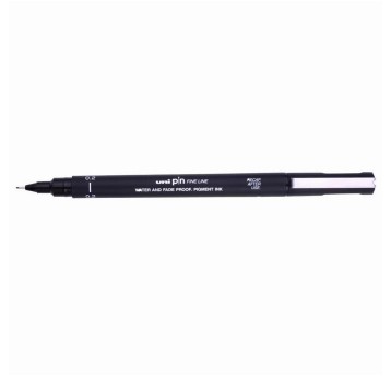 Cienkopis UNI PIN 200 kol. czarny 0,2mm [UNPIN02200/DCA]