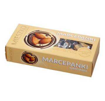 Cukierki czekoladowe MIESZKO MARCEPANKI kartonik 230g