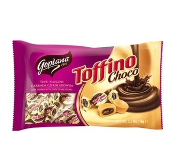 Cukierki czekoladowe TOFFINO CHOCO toffi, czekolada torebka 1kg