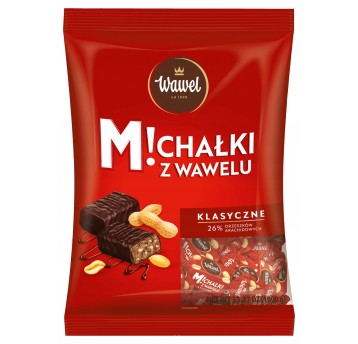 Cukierki czekoladowe WAWEL MICHAŁKI klasyczne torebka 1kg