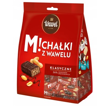 Cukierki czekoladowe WAWEL MICHAŁKI klasyczne torebka 245g